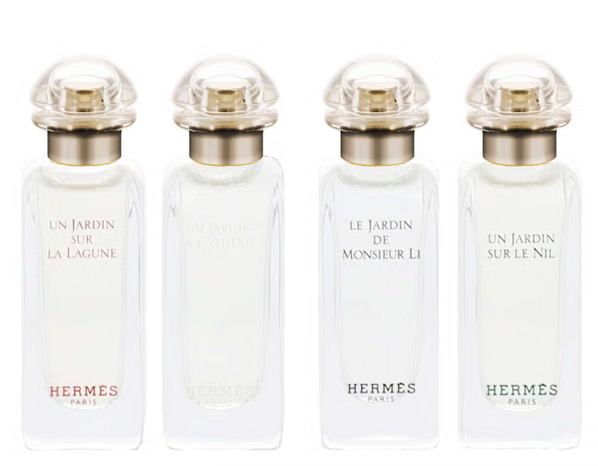 Hermes Parfums Jardins Discovery Gift Set 4 X 7.5ml Perfume Gift