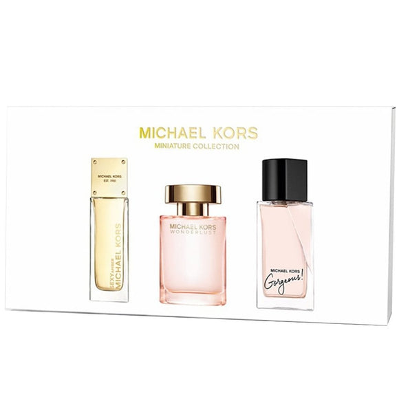 Michael Kors Mini Perfume Gift Set 2 X 5ml Edp + 1 X 4ml Edp