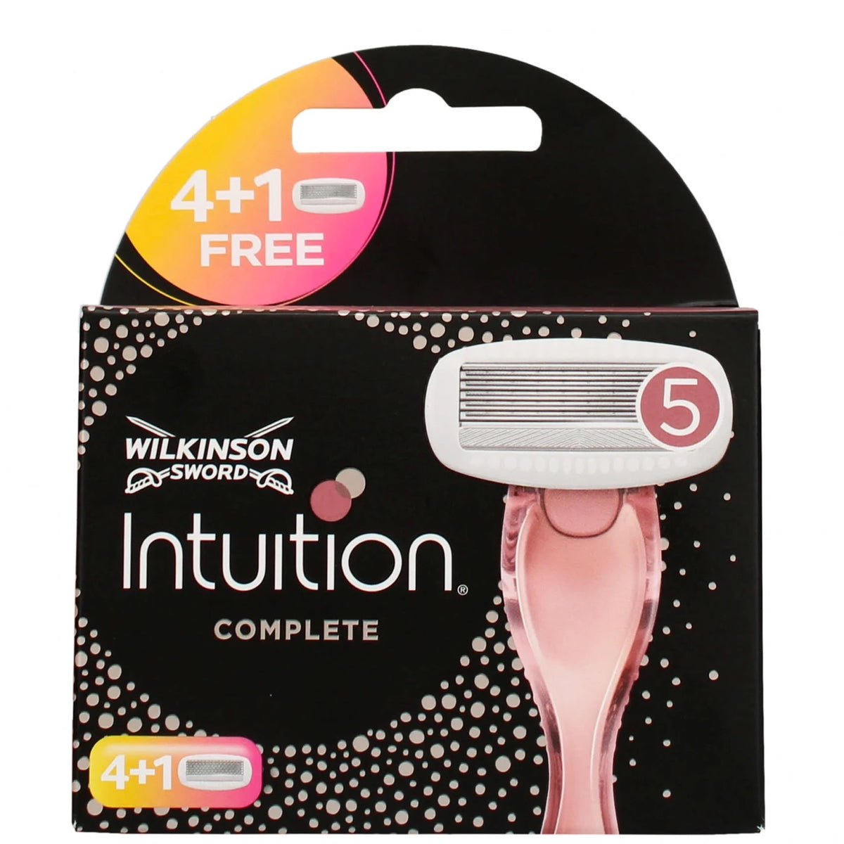 Wilkinson Sword Intuition Complete Womens Pack Of 5 Razor Blade Cartri