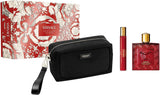 Versace Eros Flame Gift Set 100ml Edp +  10ml Edp + Toiletry Bag