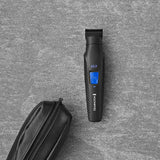 Remington G3 Graphite Cordless Beard & Hair Trimmer 7pc Nose Trimmer + Pouch