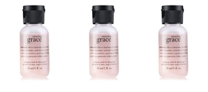 3 X Philosophy Amazing Grace Mini Travel Size 30ml Shampoo Bath & Shower Gel