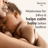 Aveeno Baby Calming Comfort Bedtime Lotion For Delicate Baby Skin Prebiotic Oatmeal
