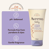 Aveeno Baby Calming Comfort Bedtime Lotion For Delicate Baby Skin Prebiotic Oatmeal
