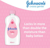 2 X Johnsons Baby Oil 500ml Pure & Gentle Daily Care Paraben Free