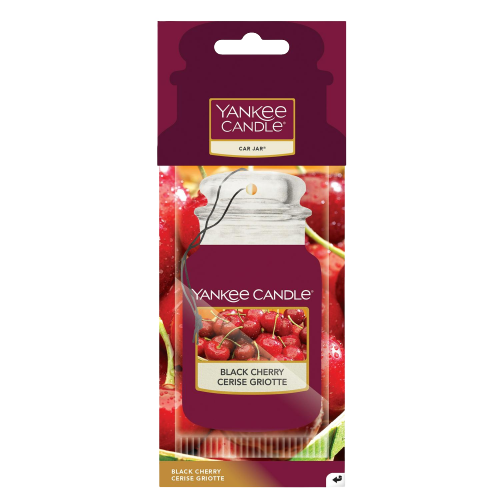 Yankee Candle 2d Hanging Car Air Freshener Black Cherry Scent