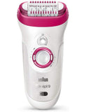 Braun Silk Epil 9 Bonus Edition Wet & Dry Epilator + Face Epilator