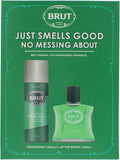 Brut Original Mens Perfume Gift Set 100ml Aftershave + 200ml Deodorant Spray