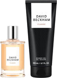 David Beckham Classic Mens Gift Set 50ml Edt + 200ml Shower Gel