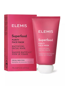 Elemis Superfood Purity Face Mask Mattifying Facial Mask For All Skin Types 75ml
