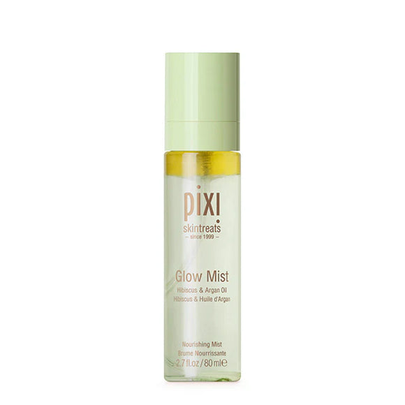 Pixi Skintreats All Over Glow Mist Hibiscus + Argan Oil 80ml Radiant Dewy Effect