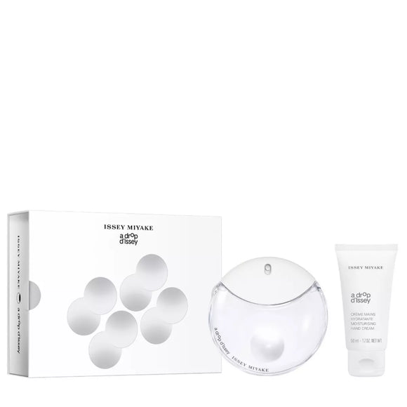 Issey Miyake A Drop D’issey Gift Set 50ml Edp + 50ml Moisturising Hand Cream