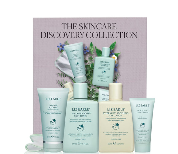 Liz Earle Skin Care Discovery Gift Set – 5-Piece Collection