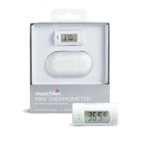 Munchkin No Touch Mini Forehead Led Thermometer + Storage Case With Magnetic Closure