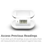 Munchkin No Touch Mini Forehead Led Thermometer + Storage Case With Magnetic Closure
