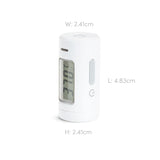 Munchkin No Touch Mini Forehead Led Thermometer + Storage Case With Magnetic Closure