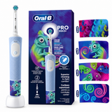 Oral-B Pro Kids Vitality Chameleon Electric Toothbrush + Toothbrush Head, Charger & Stickers Age 3+