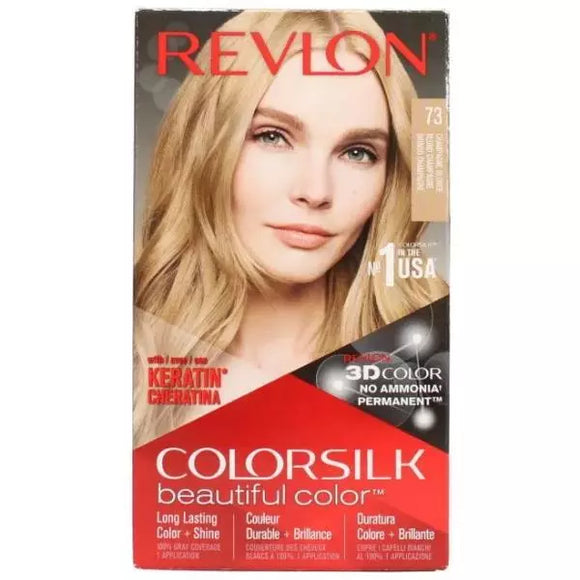 Revlon Colorsilk lang anhaltende permanente Haarfarbe Champagnerblond 73