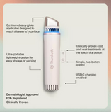 Therabody TheraFace Depuffing Wand Cold & Heat Therapy – White