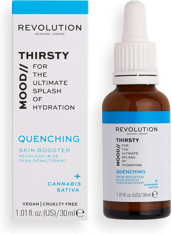 Revolution Thirsty Quenching Hydrating Skin Booster 30ml Vegan
