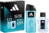Adidas Ice Dive Mens Gift Set 100ml Edt + 250ml Shower Gel For Him