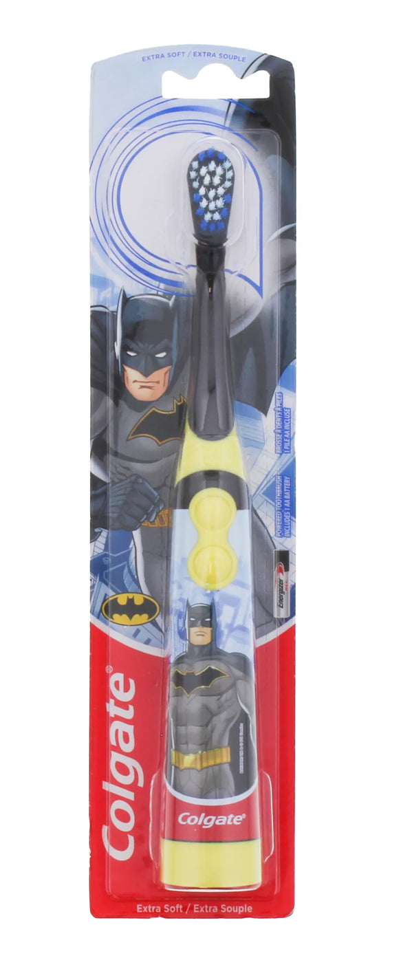 Colgate Batman Battery Powered Kids Toothbrush - Extra Soft Bristles