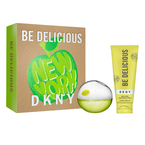 Dkny Be Delicious 30ml Edp + 100ml Body Lotion Gift Set