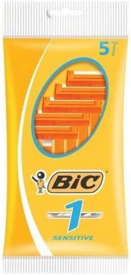Bic Disposable 1 Blade Orange Razors 5 Pack