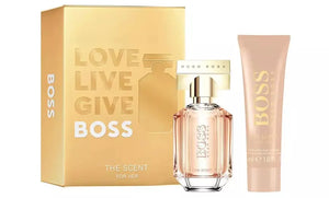 Hugo Boss The Scent For Her Gift Set 30ml Edp + 50ml Body Lotion