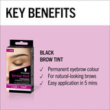 Schwarzkopf Brow Tint Professional Eyebrow Colour - Black