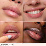 Clarins Velvet Lip Perfector Nourishing, Hydrating Lip Gloss With Organic Shea Butter - Peach Glow 22
