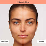 Clarins Velvet Lip Perfector Nourishing, Hydrating Lip Gloss With Organic Shea Butter - Peach Glow 22