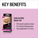Schwarzkopf Brow Tint Professional Permanent Augenbrauenfarbe Färbeset Dunkelblond