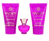 Versace Dylan Purple Femme Mini 5ml Edt + 25ml Shower Gel + 25ml Body Lotion