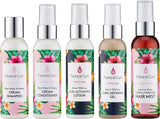Flora & Curl Botanical Hair Care Mini Essentials Gift Set 5 X 75ml