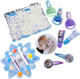Disney Frozen 2 Cosmetic Set For Kids Nail Polish, Lip Gloss, Nails, Stickers + Bag