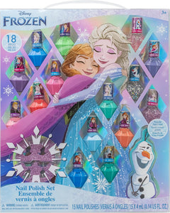 Disney Frozen Kids 18 Piece Peelable Nail Polish Gift Set