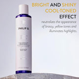 Philip B Icelandic Blonde Shampoo, Tonkorrektur und Aufhellung, Pflaume und Traubenkern, 220 ml 