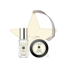 Jo Malone Christmas Tree Hanging Ornament Mini Set Lime,Basil & Mandarin 9ml + 15ml Blackberry & Bay Body Cream