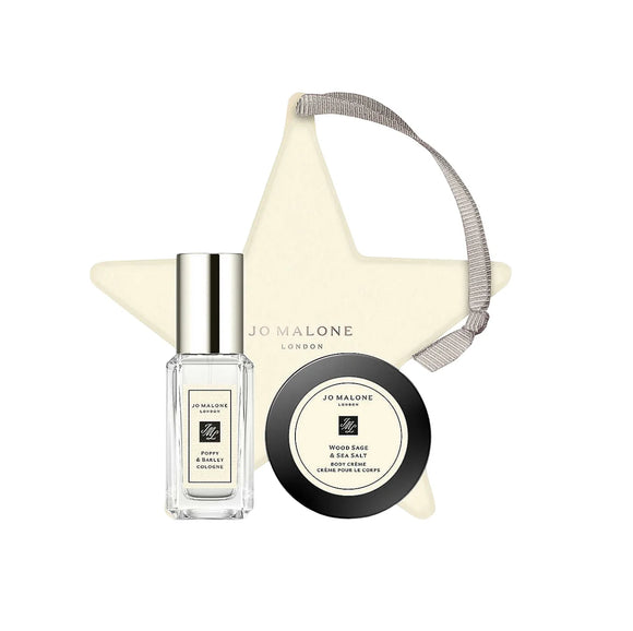 Jo Malone Christmas Tree Hanging Ornament Mini Set Lime,Basil & Mandarin 9ml + 15ml Blackberry & Bay Body Cream