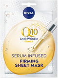 Nivea Q10 Anti Wrinkle Power Serum Infused Firming Sheet Mask