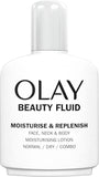 2 x Olay Beauty Fluid Moisturise & Replenish Day Fluid 100ml