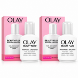 2 x Olay Beauty Fluid Moisturise & Replenish Day Fluid 100ml