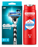 Gillette Mach 3 & Old Spice Whitewater 2-Piece Gift Set for Men