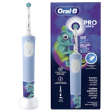 Oral-B Pro Kids Vitality Chameleon Electric Toothbrush + Toothbrush Head, Charger & Stickers Age 3+