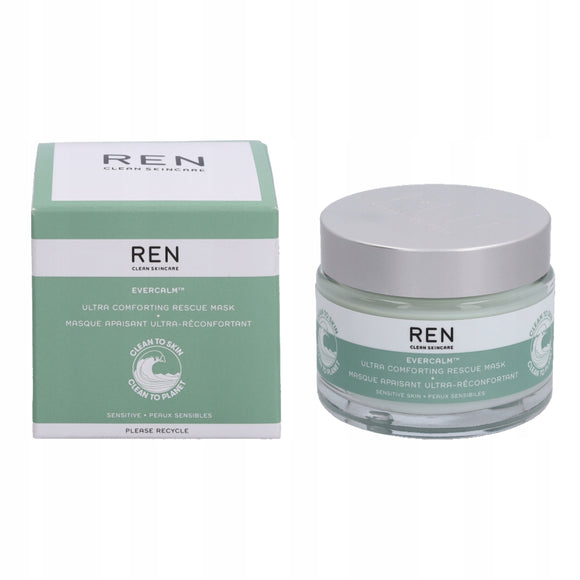 Ren Evercalm Comforting Soothing Rescue Mask Sensitive 50ml
