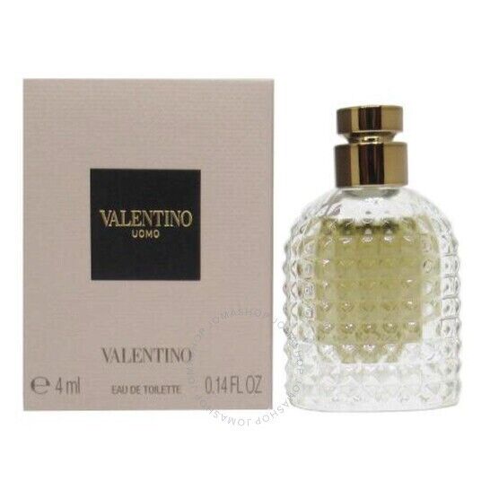 Valentino Uomo 4ml Edt Mini Mens Perfume Splash