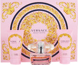 Versace Bright Crystal Gift Set 50ml Edt + 50ml Shower Gel + 50ml Body Lotion
