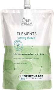 Wella Professionals Elements Calming Mild Shampoo For Dry Scalp 1000ml