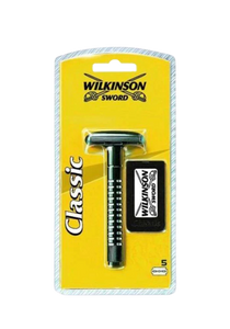 Wilkinson Sword Classic Razor + Pack of 5 Double Edge Blades